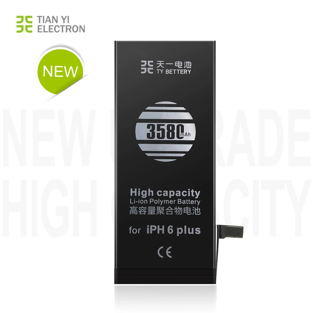 0 Cycle Long talk time polymer 3580mAh oem original mobile phone battery for iphone 6 plus 6p
0 Cycle Long talk time polymer 3580mAh oem original mobile phone battery for iphone 6 plus 6p