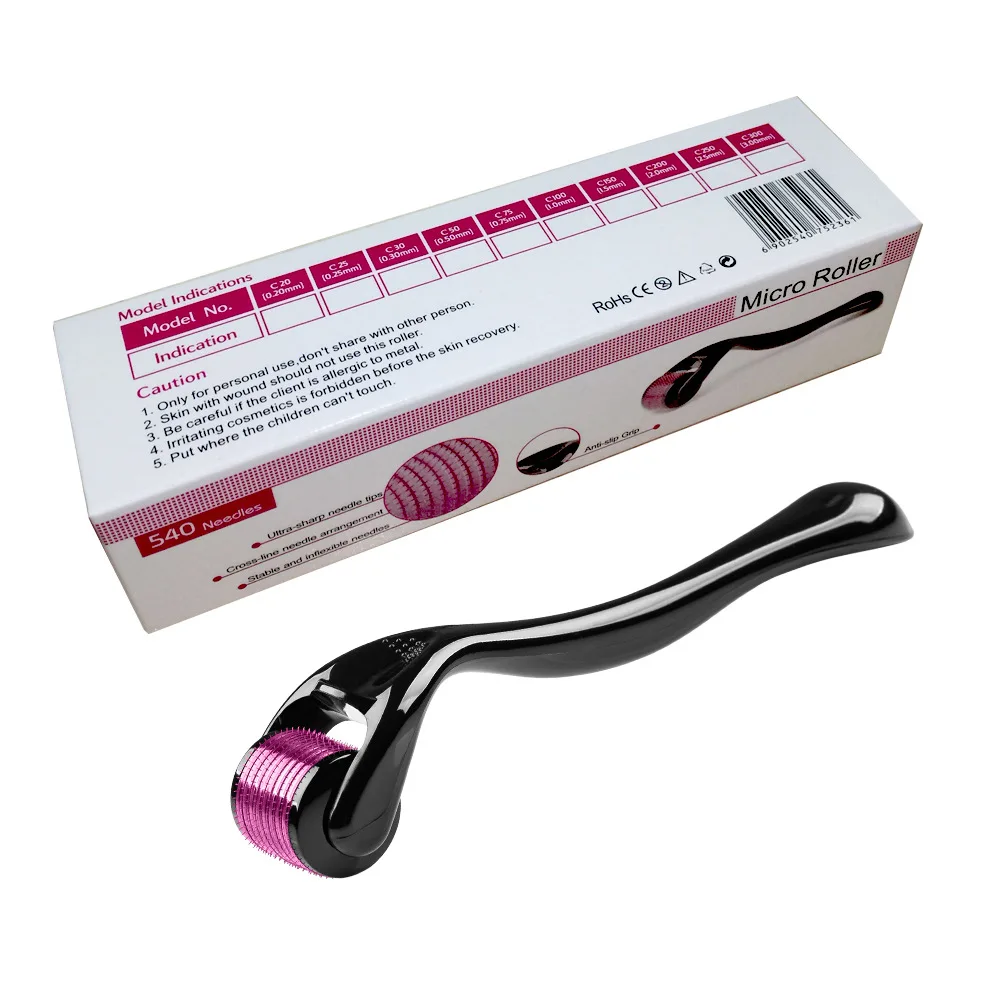 Derma Roller Cosmetic Instrument Beauty Tool 540 Household Microneedle Roller Instrument, 10 colors available
Derma Roller Cosmetic Instrument Beauty Tool 540 Household Microneedle Roller Instrument, 10 colors available