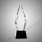 New custom high quality and cheap price colored crystal award trophy -CCA097