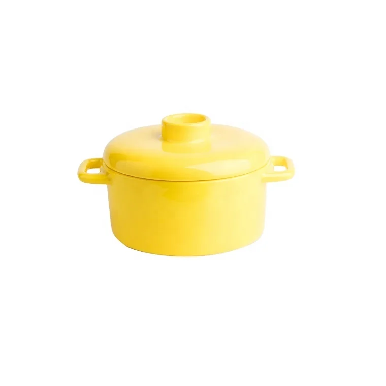 Creative Binaural Ceramic Baking Bowl Small Soup Bowl Fruit Bowl Stew Pot, Red / green / pink / yellow
Creative Binaural Ceramic Baking Bowl Small Soup Bowl Fruit Bowl Stew Pot, Red / green / pink / yellow