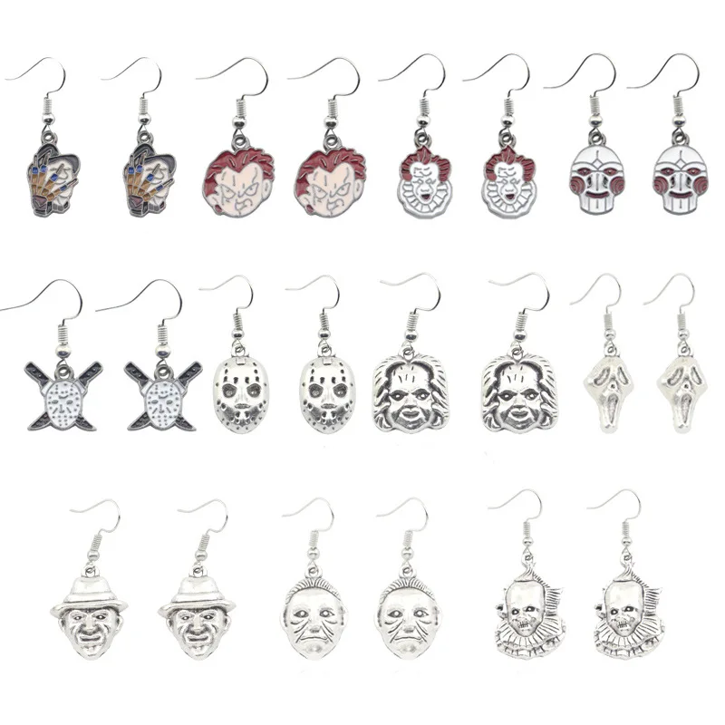 Bestsell Halloween Skull Earrings Custom Vintage Earrings Handmade Earrings for Girls, Sliver
Bestsell Halloween Skull Earrings Custom Vintage Earrings Handmade Earrings for Girls, Sliver