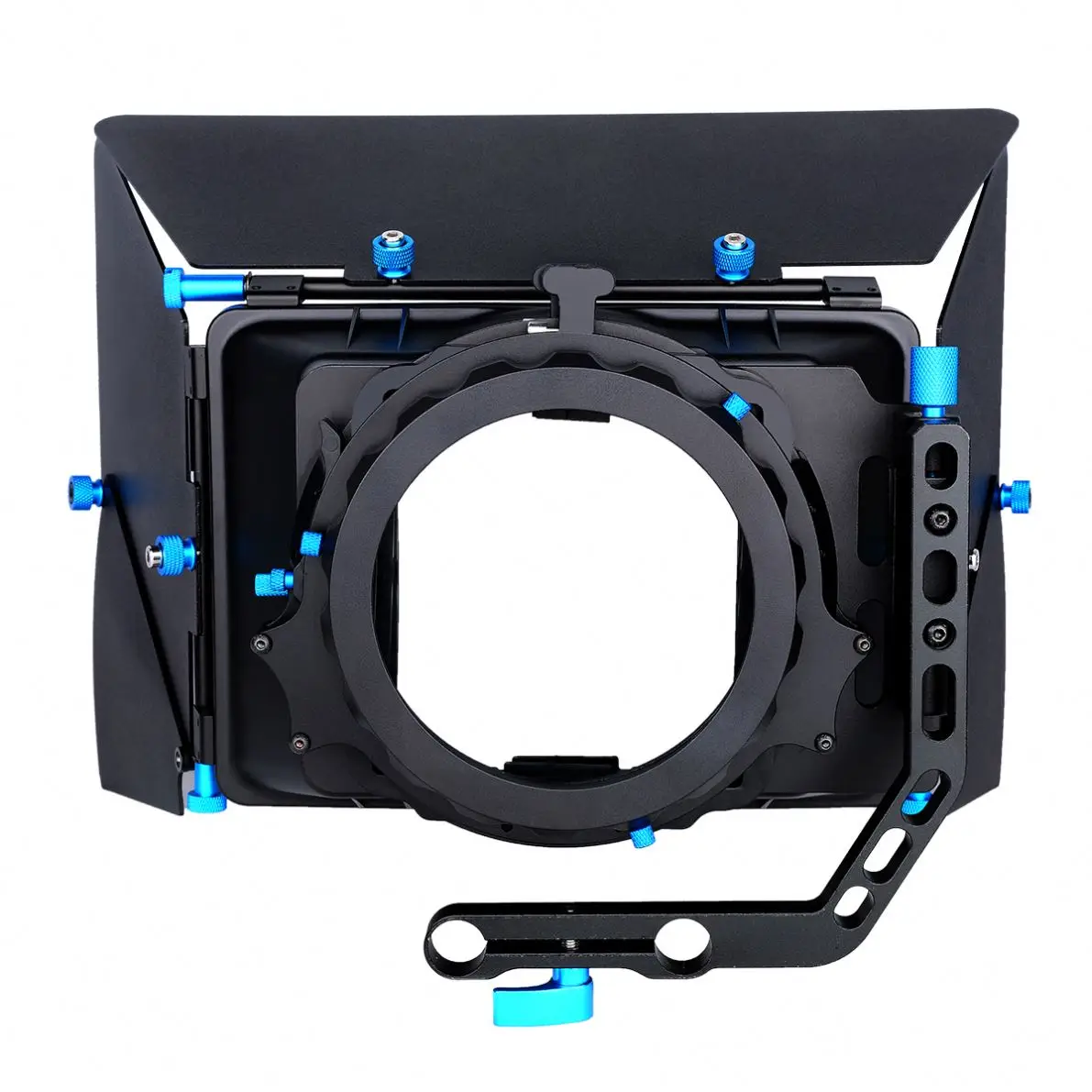 Professional Wide Angle Matte Box with Rod Adapter for DSLR Video DV Camcorder Blackmagic Camera, Black
Professional Wide Angle Matte Box with Rod Adapter for DSLR Video DV Camcorder Blackmagic Camera, Black