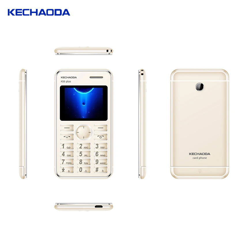 KECHAODA K55 PLUS 1.8 Inch Factory Supply GSM Phone Low Price China small Size Card Phones
KECHAODA K55 PLUS 1.8 Inch Factory Supply GSM Phone Low Price China small Size Card Phones