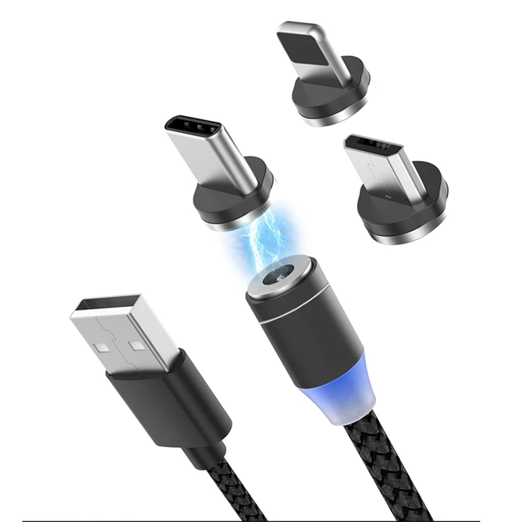 3 in 1 Magnetic Charging Cable Nylon Braid Fast Charger Magnetic USB Cable for Type C iPhone Micro, Black / silver / red / gold / grey
3 in 1 Magnetic Charging Cable Nylon Braid Fast Charger Magnetic USB Cable for Type C iPhone Micro, Black / silver / red / gold / grey
