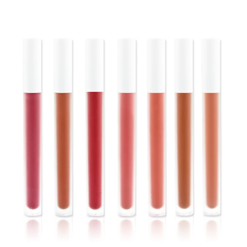 White Top Vegan Fog Smooth Feeling Round Frostes Matte Clear Bottle Frosted Lipgloss
White Top Vegan Fog Smooth Feeling Round Frostes Matte Clear Bottle Frosted Lipgloss
