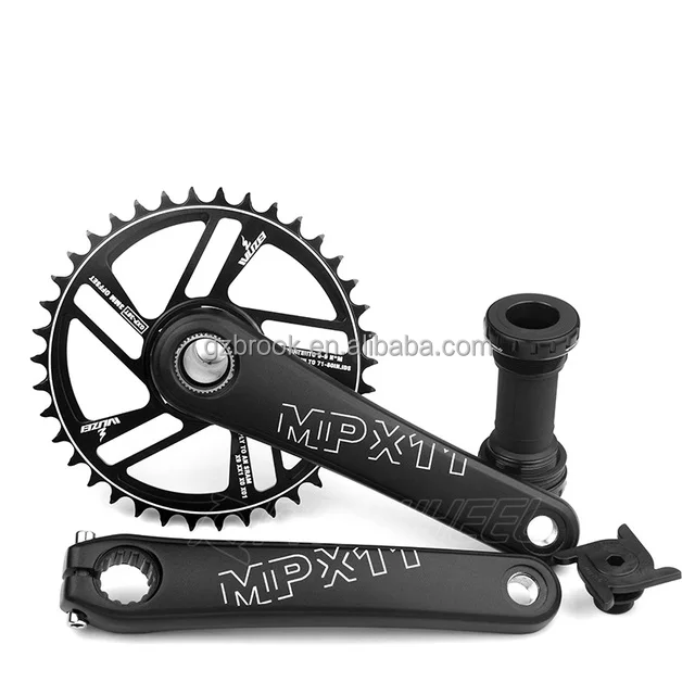 PROWHEEL MPX11 175MM 3degree Grank 3degree 30/32/34/36/38/40/42T Bike crankset with bottom bracket
PROWHEEL MPX11 175MM 3degree Grank 3degree 30/32/34/36/38/40/42T Bike crankset with bottom bracket