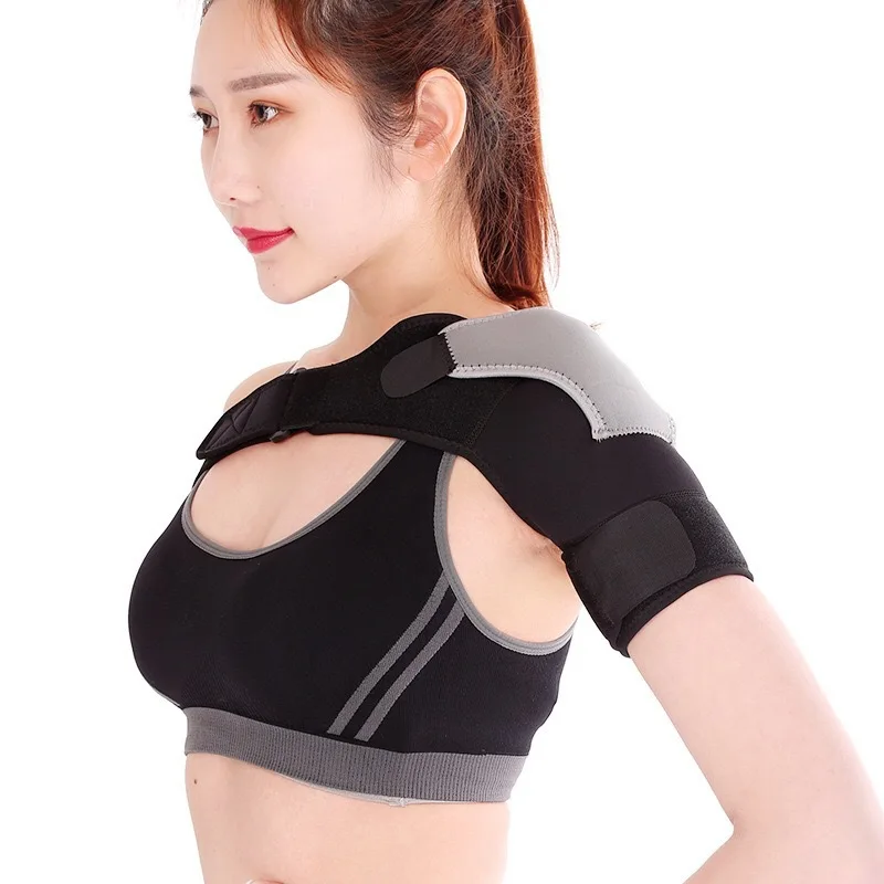 Neoprene Shoulder Guard Breathable Adjustable Compression Shoulder Brace Straps, Black, blue, red, etc.
Neoprene Shoulder Guard Breathable Adjustable Compression Shoulder Brace Straps, Black, blue, red, etc.