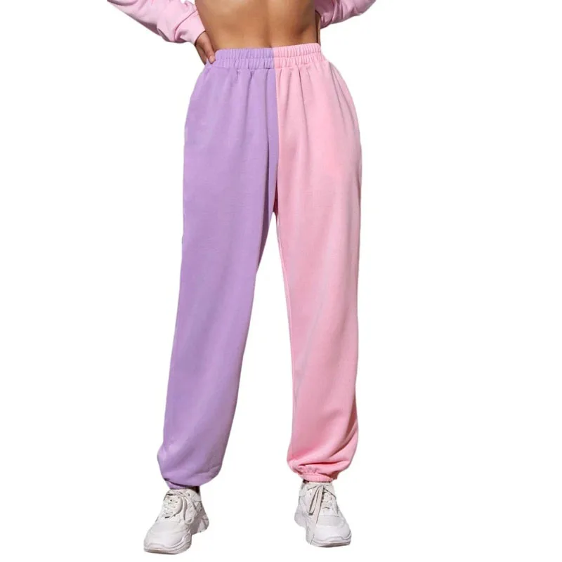Elastic Waist Two Tone Sweatpants Women Joggers Casual Sweatpants Fleece Sweatpants, Customized color
Elastic Waist Two Tone Sweatpants Women Joggers Casual Sweatpants Fleece Sweatpants, Customized color