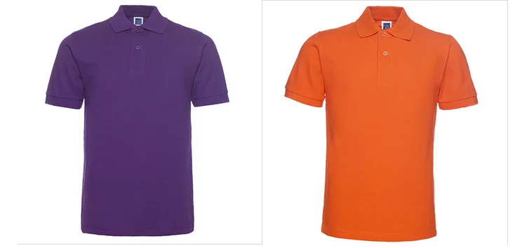 No MOQ Wholesale Custom Polo Shirt Men Printing Bulk Blank 100% cotton Mens Polo T-Shirts 14 Color