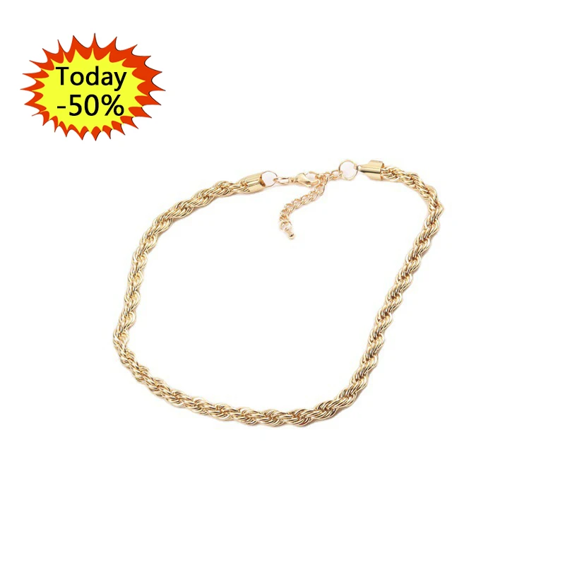 Wholesale 18k Gold Plated Chunky Rope Chain Necklace Stainless Steel Pvd Gold Plated Jewelry
Wholesale 18k Gold Plated Chunky Rope Chain Necklace Stainless Steel Pvd Gold Plated Jewelry