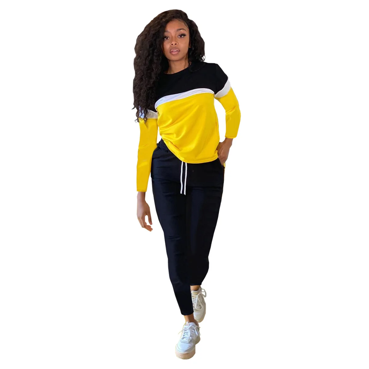 BL21T0102 New trend 2021 women gym apparel new arrival women pants set suit set for ladies women 2 piece sets, Accept custom made color
BL21T0102 New trend 2021 women gym apparel new arrival women pants set suit set for ladies women 2 piece sets, Accept custom made color