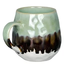 Coffee Mug Ceramic Hot Sale Custom Gradient Color Reactive Glazed Sublimation Ceramic Coffee Mug