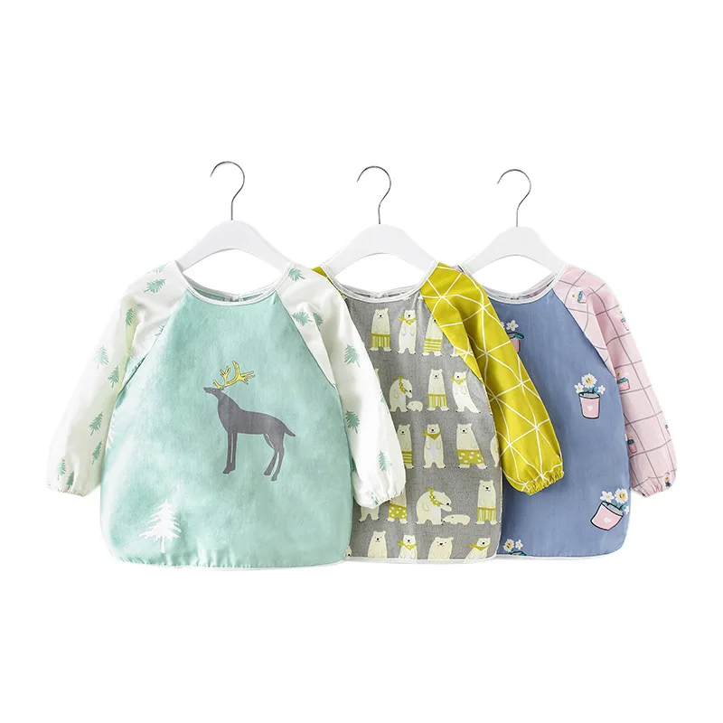 Cotton Baby Eating Pocket Overalls Children's Aprons Kindergarten Anti-wearing Clothing Waterproof
Cotton Baby Eating Pocket Overalls Children's Aprons Kindergarten Anti-wearing Clothing Waterproof