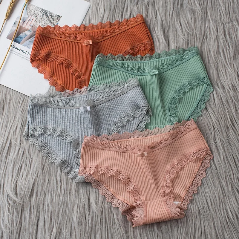 Underwear Cotton Crotch Breathable Lace Cute Girl Briefs Sweet Panties For Women Wholesale, Black,dark orange,dark pink,pink,gray,green,white,light yellow
Underwear Cotton Crotch Breathable Lace Cute Girl Briefs Sweet Panties For Women Wholesale, Black,dark orange,dark pink,pink,gray,green,white,light yellow