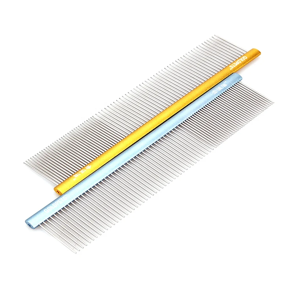 Wholesale Stainless Steel Dog Comb Cat Hair Cleaning Accessories Anti-Itch Massage Brush Pet Grooming Comb
Wholesale Stainless Steel Dog Comb Cat Hair Cleaning Accessories Anti-Itch Massage Brush Pet Grooming Comb