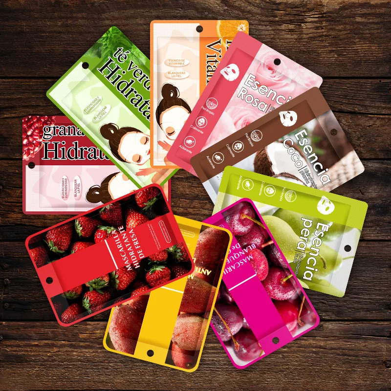 Wholesale Cosmetics Factory Korean Whitening Moisturizing Sheet Fruit Beauty Face Mask Skin Care Facial Mask
Wholesale Cosmetics Factory Korean Whitening Moisturizing Sheet Fruit Beauty Face Mask Skin Care Facial Mask