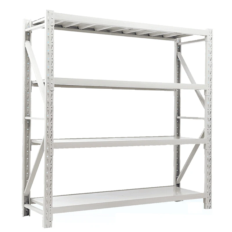 New Product Steel 4-Shelf Light Duty Boltless Rivet Shelving Warehouse Rack Storage Adjustable Shelf HJQ-105
New Product Steel 4-Shelf Light Duty Boltless Rivet Shelving Warehouse Rack Storage Adjustable Shelf HJQ-105