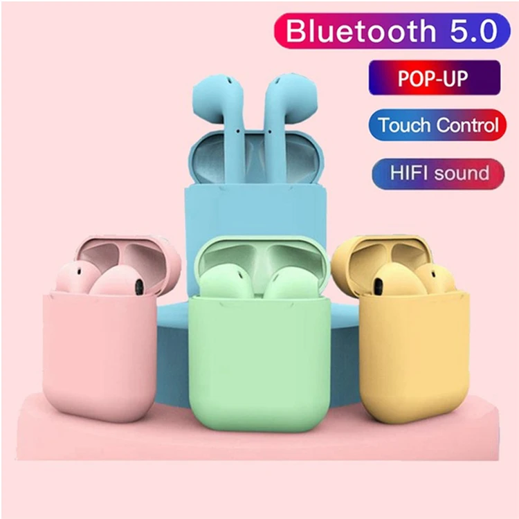tws inpods 12 macaron headsets waterproof bt wireless earphone headphone for iPhone inpods 12 earbuds, White
tws inpods 12 macaron headsets waterproof bt wireless earphone headphone for iPhone inpods 12 earbuds, White