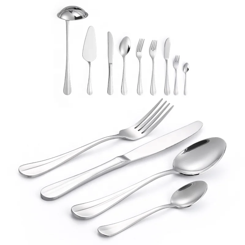 QZQ Cutlery Set Stainless Steel Cutlery Products Juegos de Cubiertos Set de Cubiertos, Silver
QZQ Cutlery Set Stainless Steel Cutlery Products Juegos de Cubiertos Set de Cubiertos, Silver