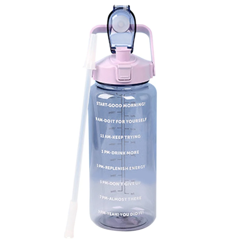 wholesale price portable transparent eco-friendly plastic motivational water bottle with time marker for gym outdoor sport
wholesale price portable transparent eco-friendly plastic motivational water bottle with time marker for gym outdoor sport