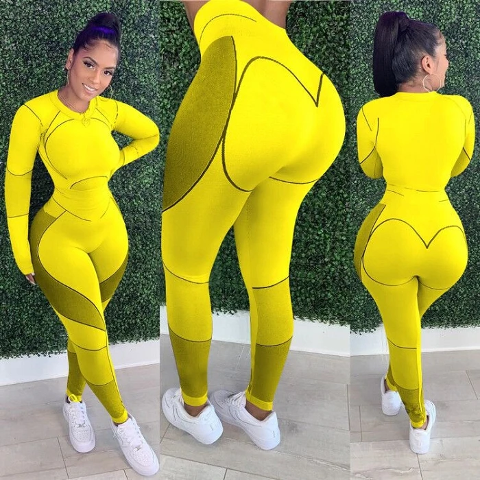 New Arrivals Love Heart Printed Line Bright Color Women Outfit Active Two Pieces Sets Suit Yoga Suit Sport Wear
New Arrivals Love Heart Printed Line Bright Color Women Outfit Active Two Pieces Sets Suit Yoga Suit Sport Wear