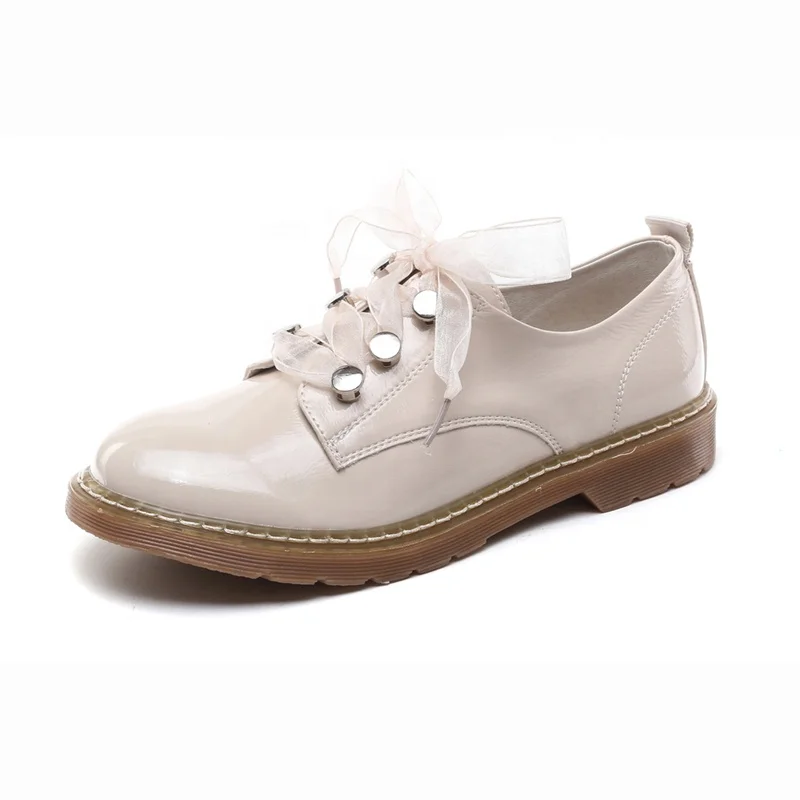 England Style Leather Female Retro Oxford JK Uniform Shoes for Students, Round Toe Lace-up Women Casual Shoes, Black/beige/pink
England Style Leather Female Retro Oxford JK Uniform Shoes for Students, Round Toe Lace-up Women Casual Shoes, Black/beige/pink