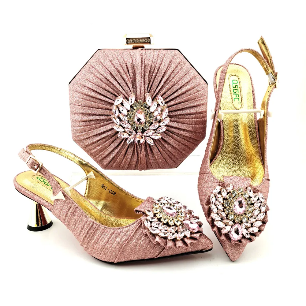 Beautifical Lady Buckle sandals Italian shoes bags set party high heel shoes QSL038
Beautifical Lady Buckle sandals Italian shoes bags set party high heel shoes QSL038