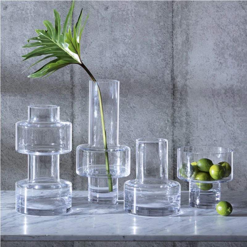 Nordic Home Table Decorative Glass Vase For Living Room Luxury Flower Arrangement Vase Sets, Grey, clear
Nordic Home Table Decorative Glass Vase For Living Room Luxury Flower Arrangement Vase Sets, Grey, clear