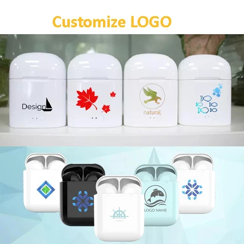 5.0 wireless earpod i12 tws boat earphone 1:1 super quality 2nd generation bluetooth earbuds wireless charging i23 tws - ANKUX.COM