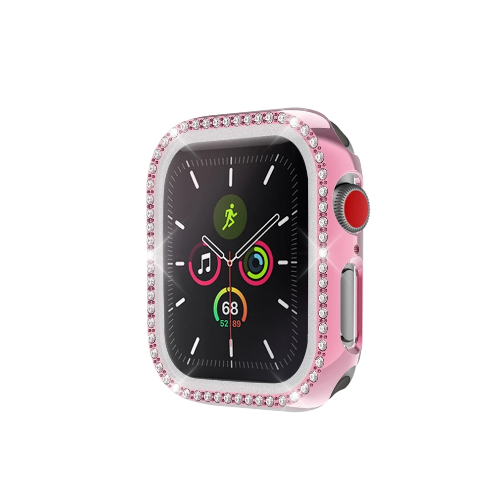 Luxury Bling Diamond Glass Screen Protector Smart Watch Case For Apple Watch Bumper Cover For iWatch Series 6 5 4 3 SE Case
Luxury Bling Diamond Glass Screen Protector Smart Watch Case For Apple Watch Bumper Cover For iWatch Series 6 5 4 3 SE Case