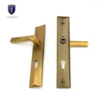 European standard ZINC alu door handle high quality hot sale