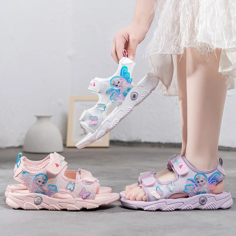 Summer New Children's Non Slip Sandals Cartoon Princess Girls' Open Toe Beach Shoes Middle and Large Children's CasualShoes
Summer New Children's Non Slip Sandals Cartoon Princess Girls' Open Toe Beach Shoes Middle and Large Children's CasualShoes