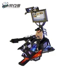 virtual reality shooting game machine 9d vr gatling gun simulator for sale