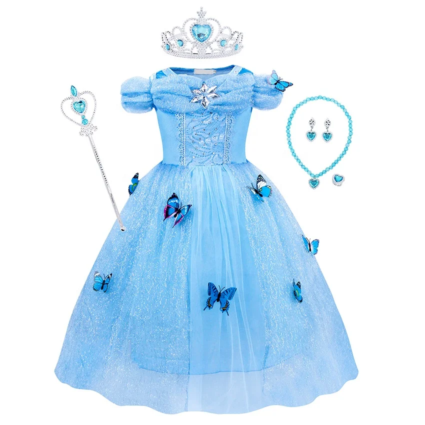 New Arrival Girls Cinderella Princess Outfits Butterfly Dress Halloween Birthday Party Costumes Cosplay Dress Carnival Clothes
New Arrival Girls Cinderella Princess Outfits Butterfly Dress Halloween Birthday Party Costumes Cosplay Dress Carnival Clothes