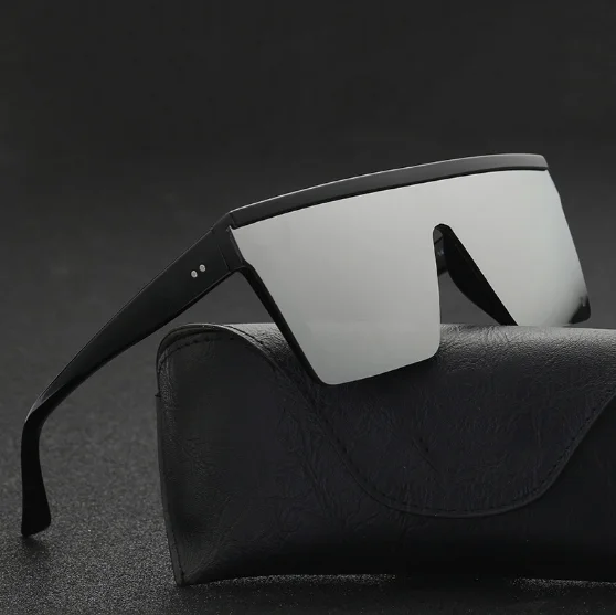 New Black Square Shades Sun Glasses Women Fashion Retro Mirror Flat Top Oversize Sunglasses Men
New Black Square Shades Sun Glasses Women Fashion Retro Mirror Flat Top Oversize Sunglasses Men