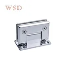 Window hinges Brass 90 degree spring hinge architectural glass cabinet scissor heavy door hinge