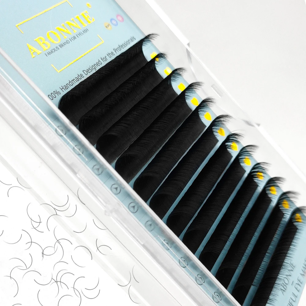Abonnie eyelash extension tray supplier premium mink eyelash extensions matte 0.03 0.05 0.07mm loose base eyelash extensions
Abonnie eyelash extension tray supplier premium mink eyelash extensions matte 0.03 0.05 0.07mm loose base eyelash extensions