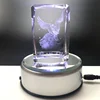 3D Crystal Led Light Base Crystal 3D Laser Constellation With Led Light Stand For Gifts