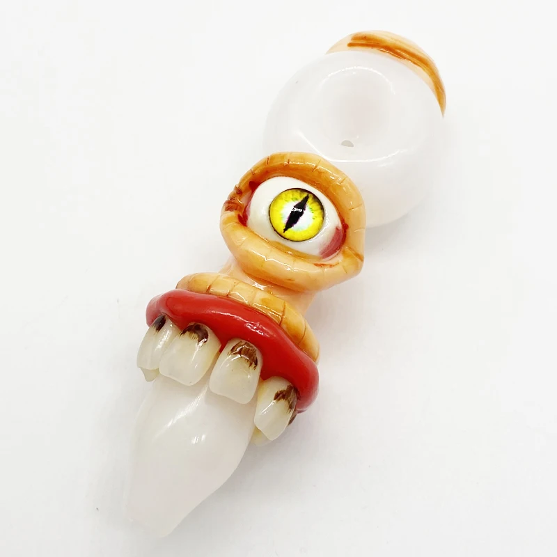 Shiny new smoke pipes glass eye monster hand pipe smoking weed resin and glass smoking hand pipe, Mix colors
Shiny new smoke pipes glass eye monster hand pipe smoking weed resin and glass smoking hand pipe, Mix colors