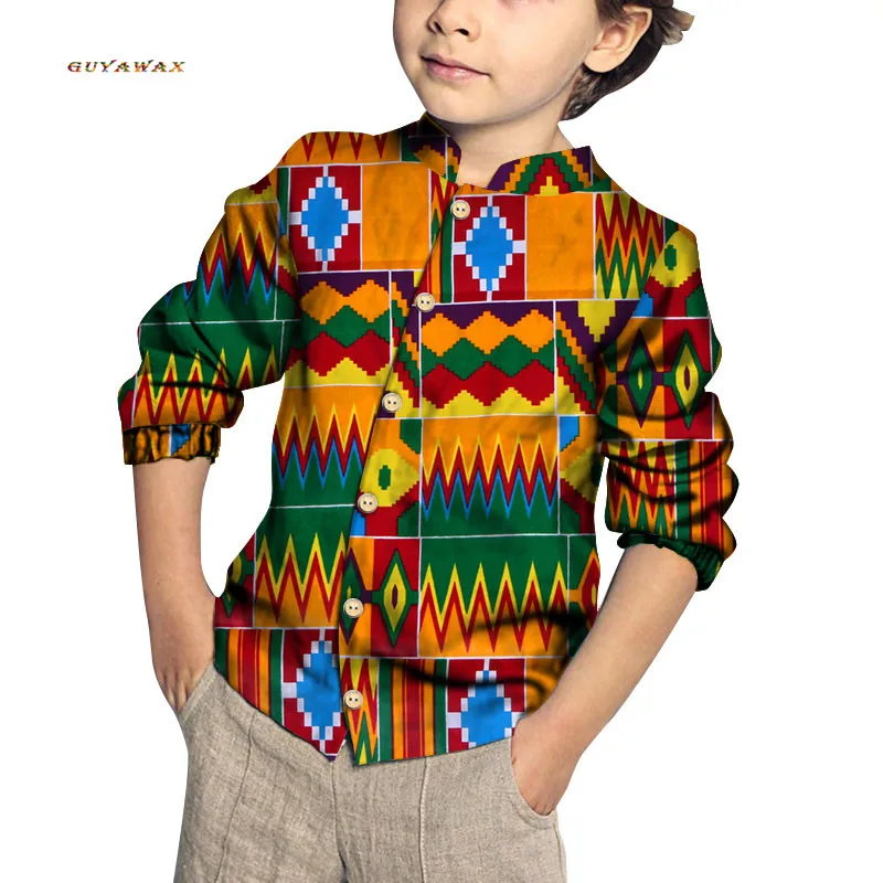 Fashion New Boy's Heart Pattern Tops Bazin Riche African Wax Print Patchwork Cotton Shirt for Boys Children Kids Clothing SSCK08
Fashion New Boy's Heart Pattern Tops Bazin Riche African Wax Print Patchwork Cotton Shirt for Boys Children Kids Clothing SSCK08