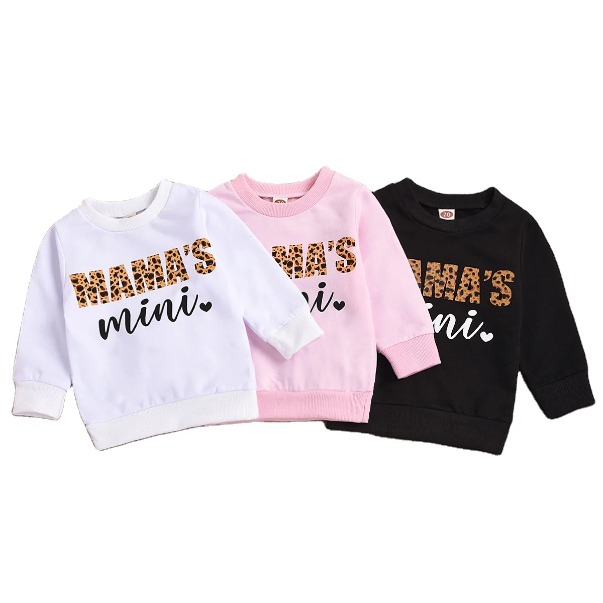 Fall Winter Baby Clothes Kids Girls Long Sleeve Mamas Mini Print Sweater Pullover Top, Photo showed and customized color
Fall Winter Baby Clothes Kids Girls Long Sleeve Mamas Mini Print Sweater Pullover Top, Photo showed and customized color