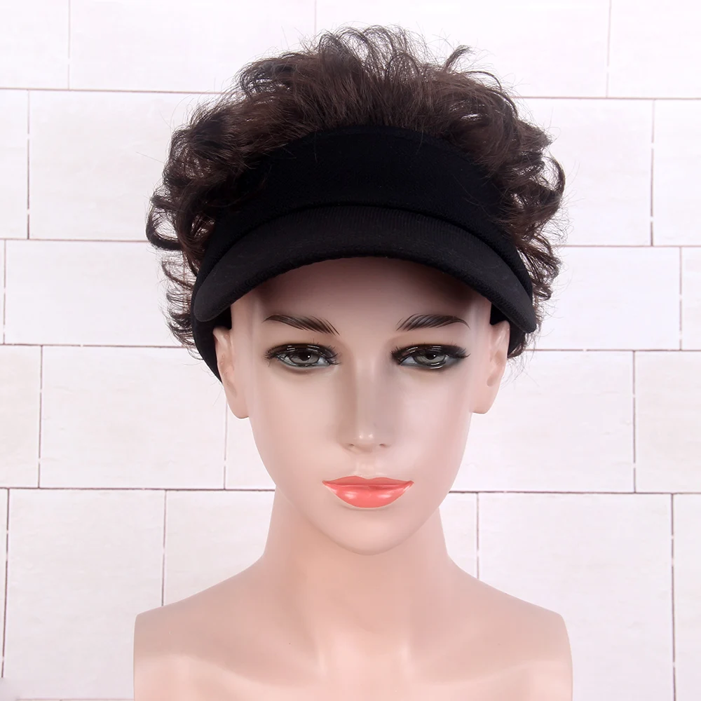STfantasy High quality Hat wig with Synthetic Hair Extension Baseball Cap Wig fir kids
STfantasy High quality Hat wig with Synthetic Hair Extension Baseball Cap Wig fir kids