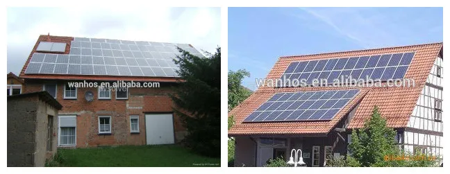 Rooftop Solar Mounting Real Scene Rooftop Solar Mounting Real Scene