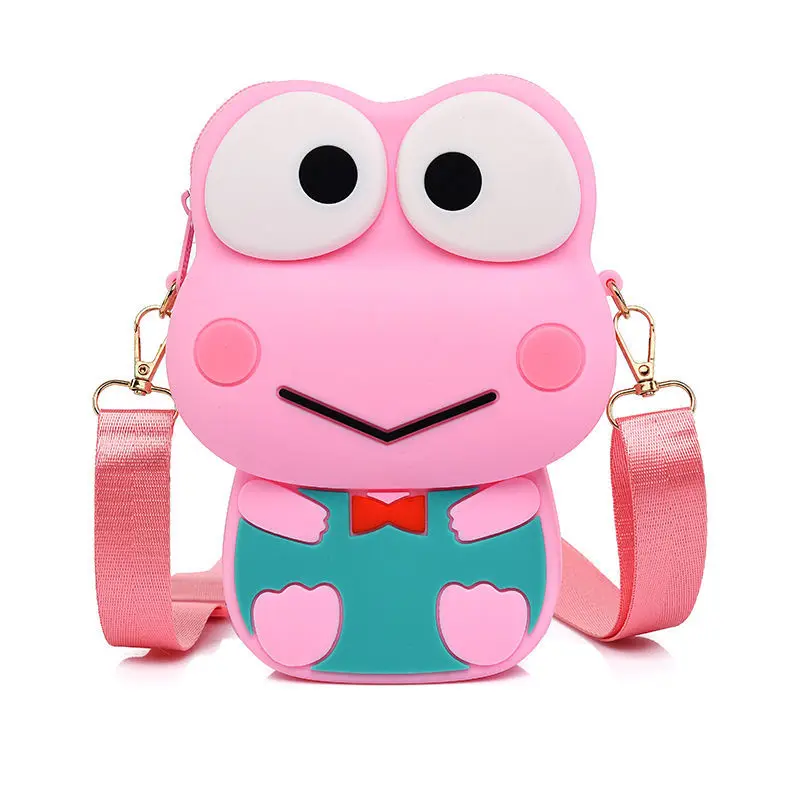 unisex womens frog design sling hand bag crossbody cell phone shoulder bags coin purses cartoon silicone frog purse for girls
unisex womens frog design sling hand bag crossbody cell phone shoulder bags coin purses cartoon silicone frog purse for girls