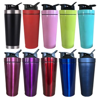 Stainless Steel Vacuum Double Insulation Cold Insulation Cup 25oz Protein Powder Shaker Cup Leakproof Shaker Bottle, Silver ,pink , black , green , red ,blue....
Stainless Steel Vacuum Double Insulation Cold Insulation Cup 25oz Protein Powder Shaker Cup Leakproof Shaker Bottle, Silver ,pink , black , green , red ,blue....