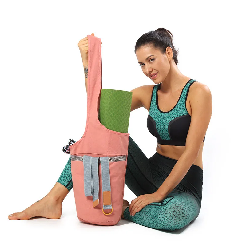 Travel women easy carry Sling Carrier Tote Canvas Yoga Mat Bag with pockets 2020, Patterned
Travel women easy carry Sling Carrier Tote Canvas Yoga Mat Bag with pockets 2020, Patterned