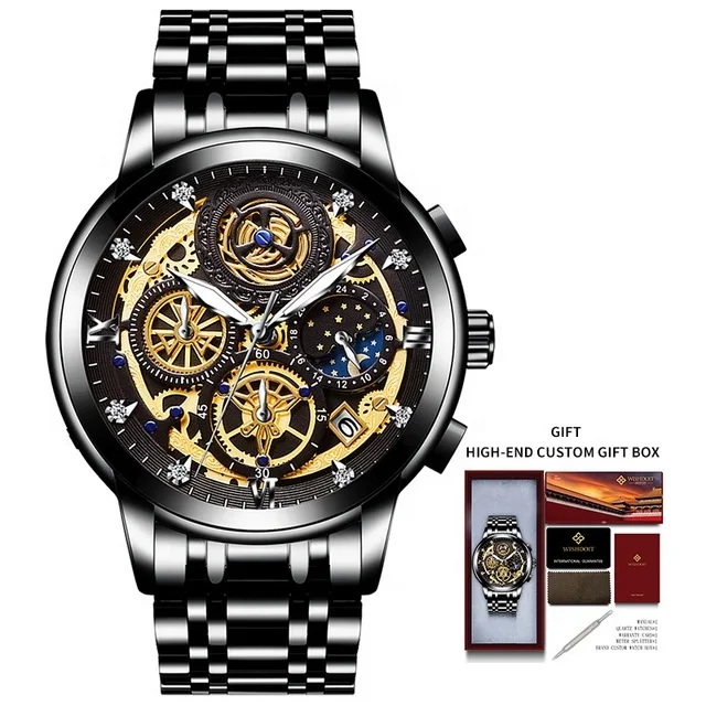 WISHDOIT 2021 Mens Relogio Masculino Top Brand Luxury Sports Chronograph Quartz Watch, 4 color options
WISHDOIT 2021 Mens Relogio Masculino Top Brand Luxury Sports Chronograph Quartz Watch, 4 color options