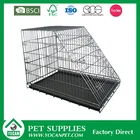 Iron Portable Favorite Cheap Indoor Dog Kennel Cage Quality Pretty Metal House with Hanger