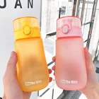 Wholesale Colorful LeakProof Outdoor Sports Vacuum Insulated Frosted Plastic Water Bottle