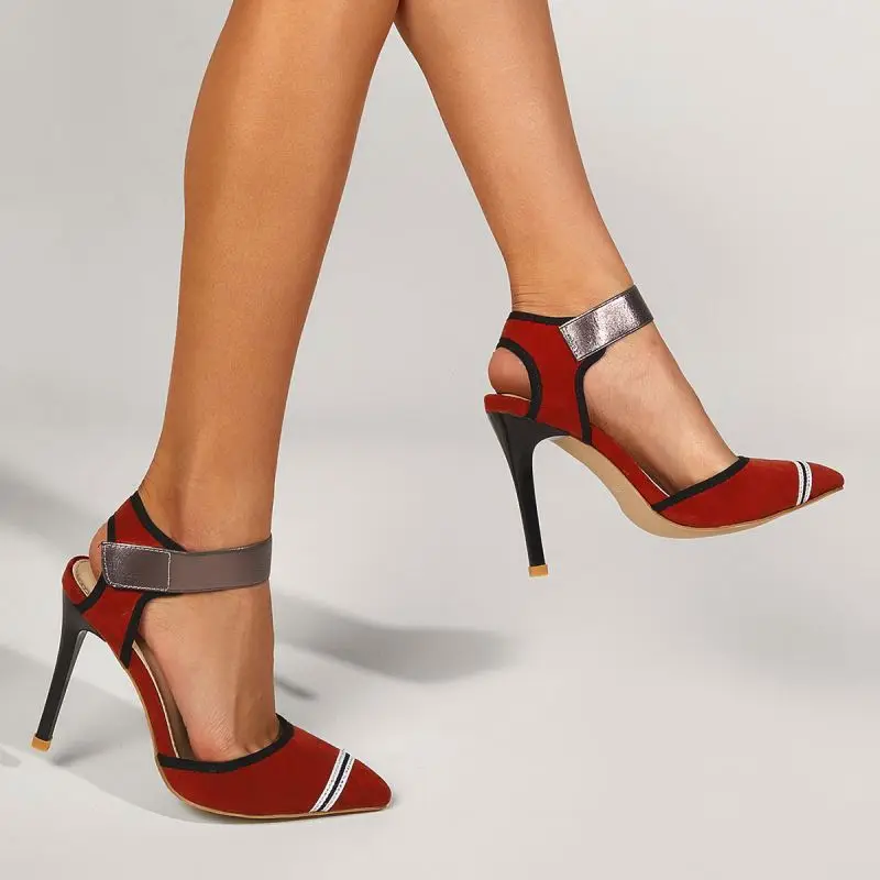 Europe&American autumn pointed sexy fashion solid color viscose british style sandals stiletto elegant women shoes plus size, Red or customized
Europe&American autumn pointed sexy fashion solid color viscose british style sandals stiletto elegant women shoes plus size, Red or customized